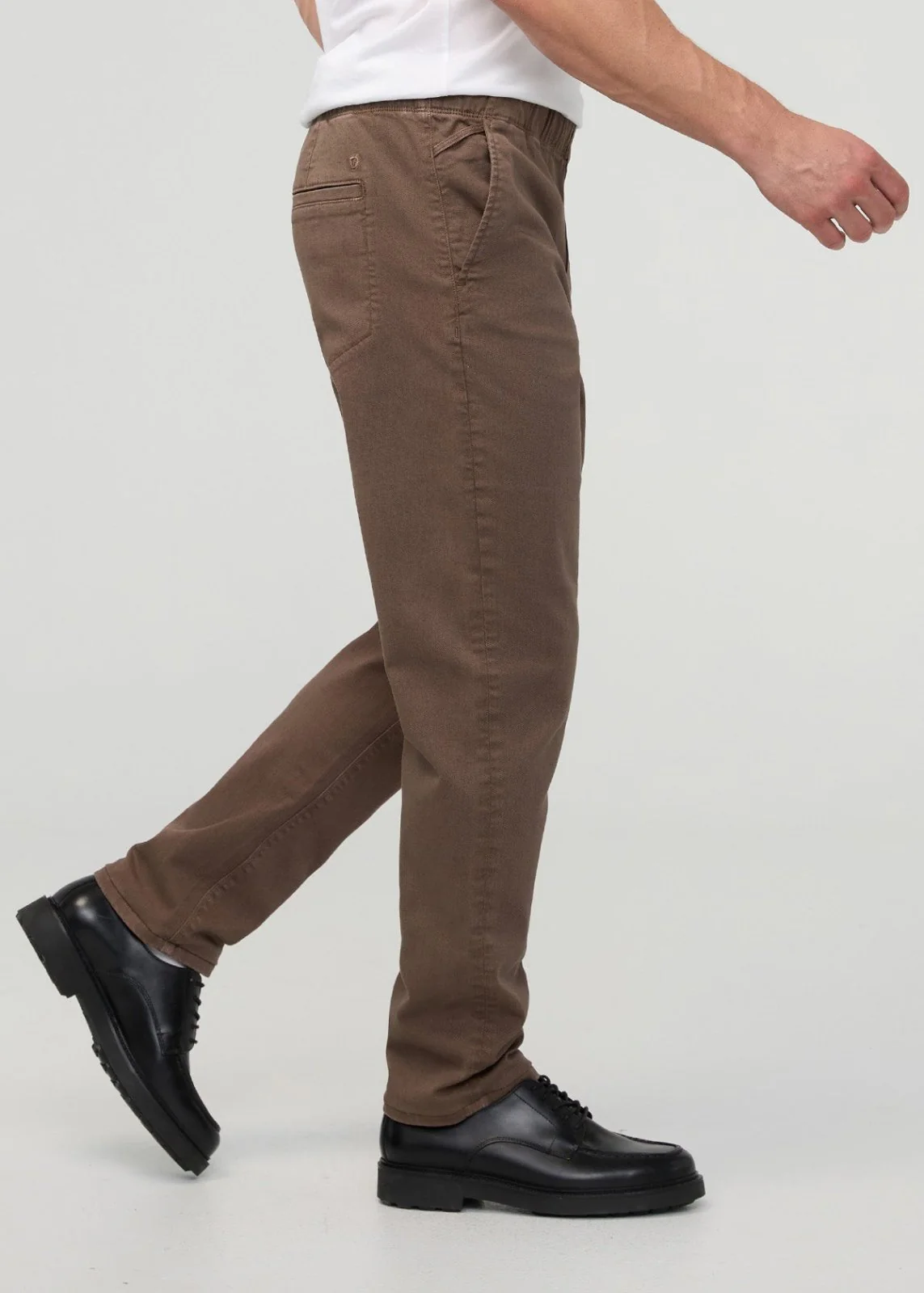 FlexTwill Relaxed Pull On Pant - Canteen - Image 3