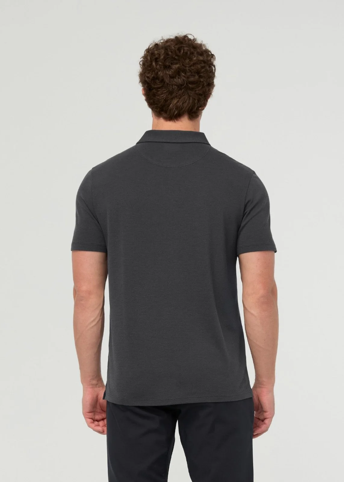 Air Flow Pique Polo - Charcoal - Image 4