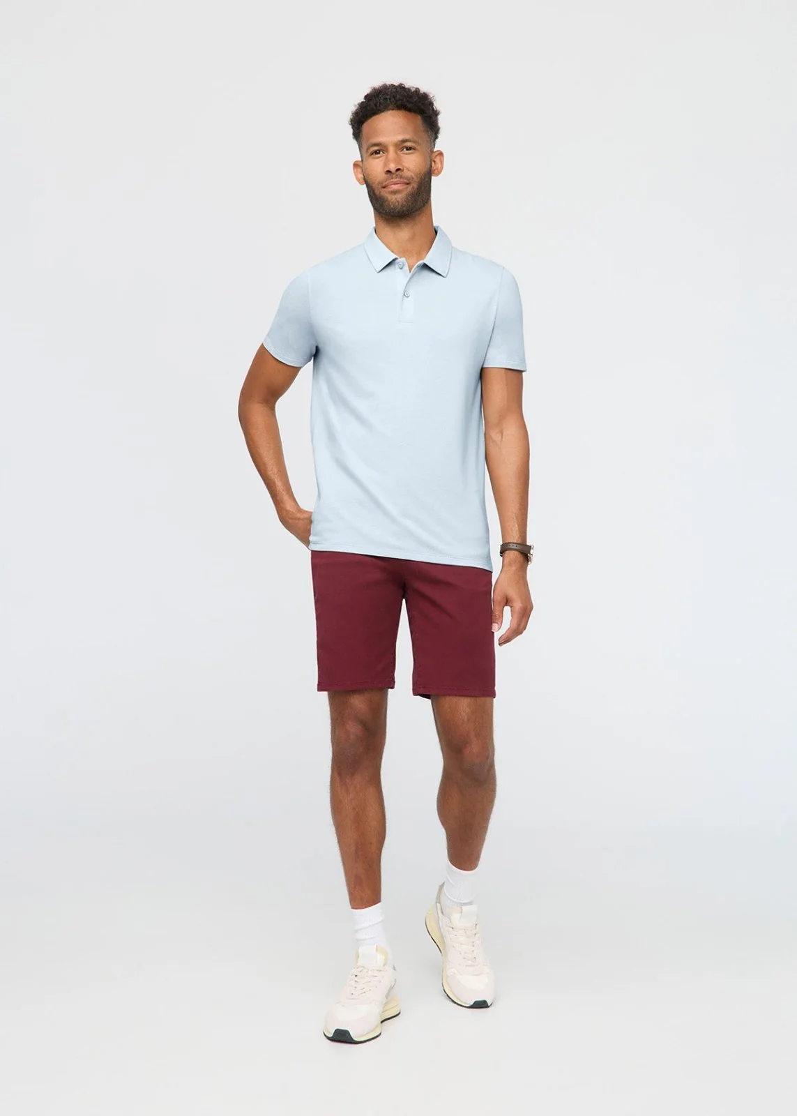 Air Flow Pique Polo - Haze Blue - Image 2