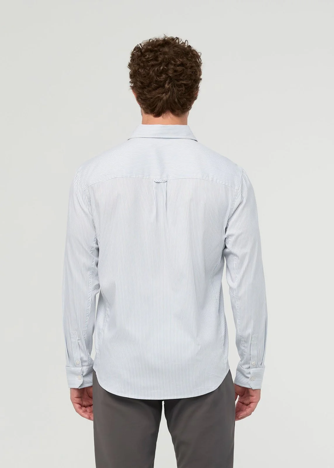 Cloudweight Twill One Pocket Shirt - Blue Stripe - Image 4