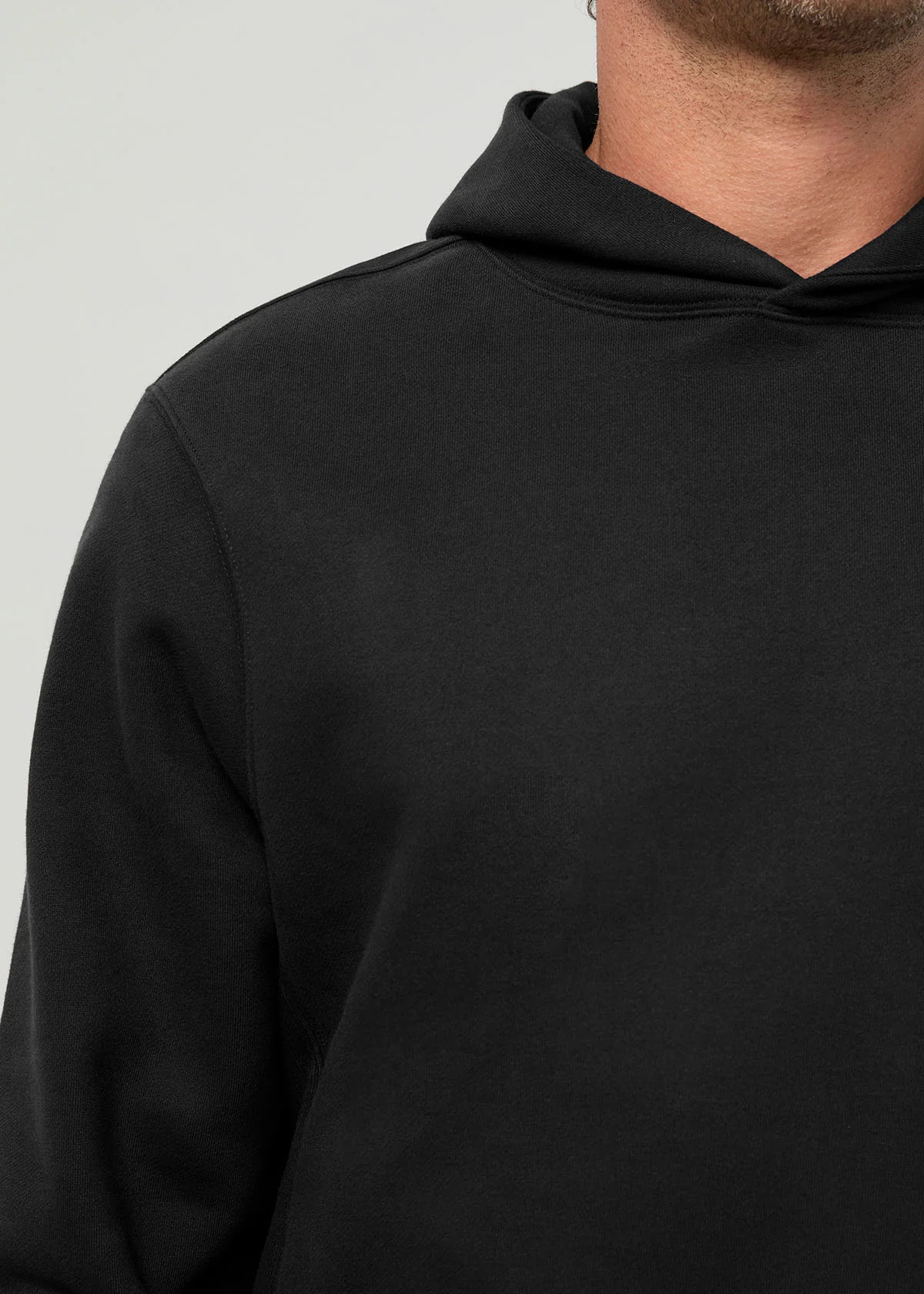 DuraSoft Fleece Motion Hoodie - Black - Image 7