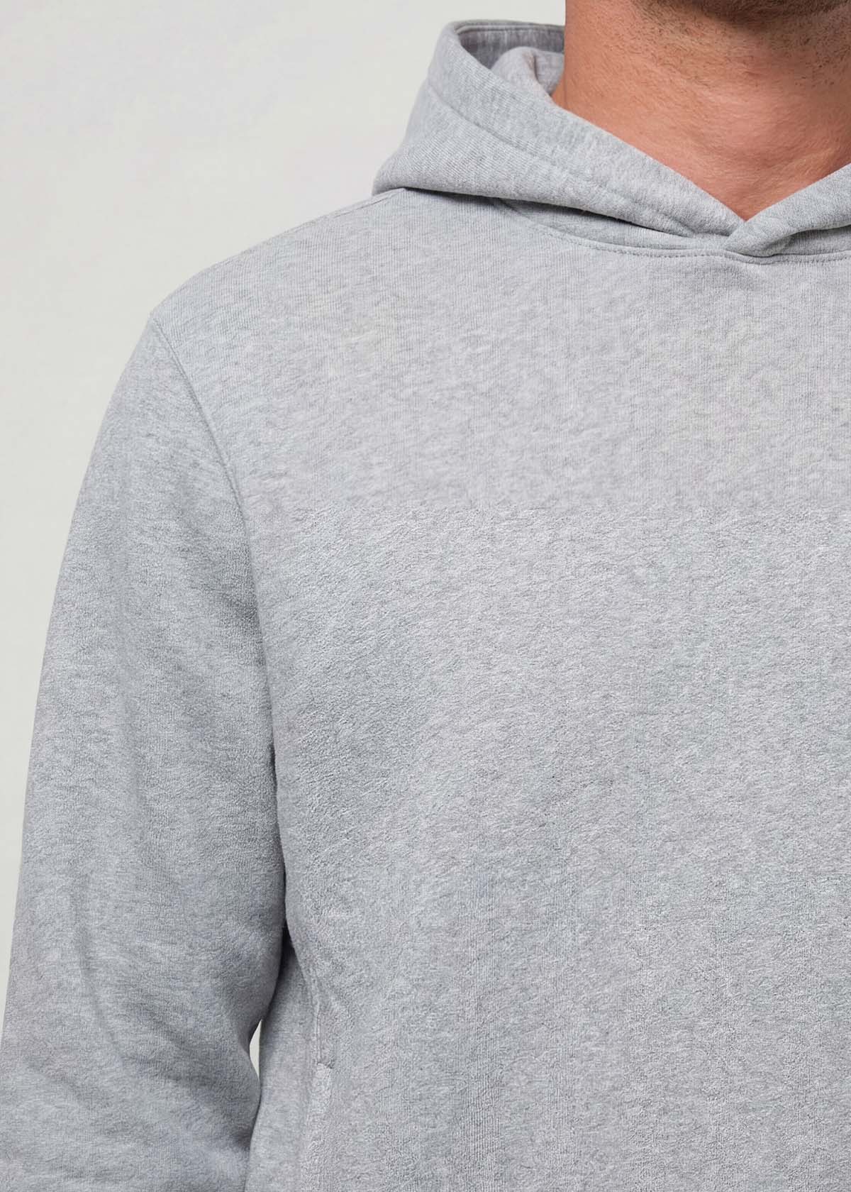 DuraSoft Fleece Motion Hoodie - Heather Grey - Image 7