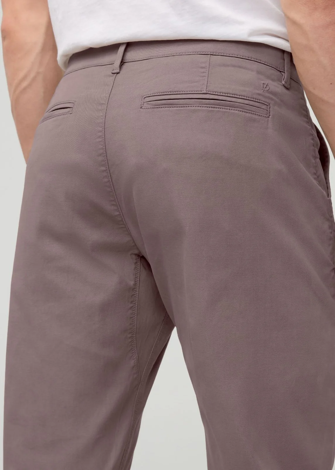 Live Lite Relaxed Taper Chino - Hazy Mauve - Image 6