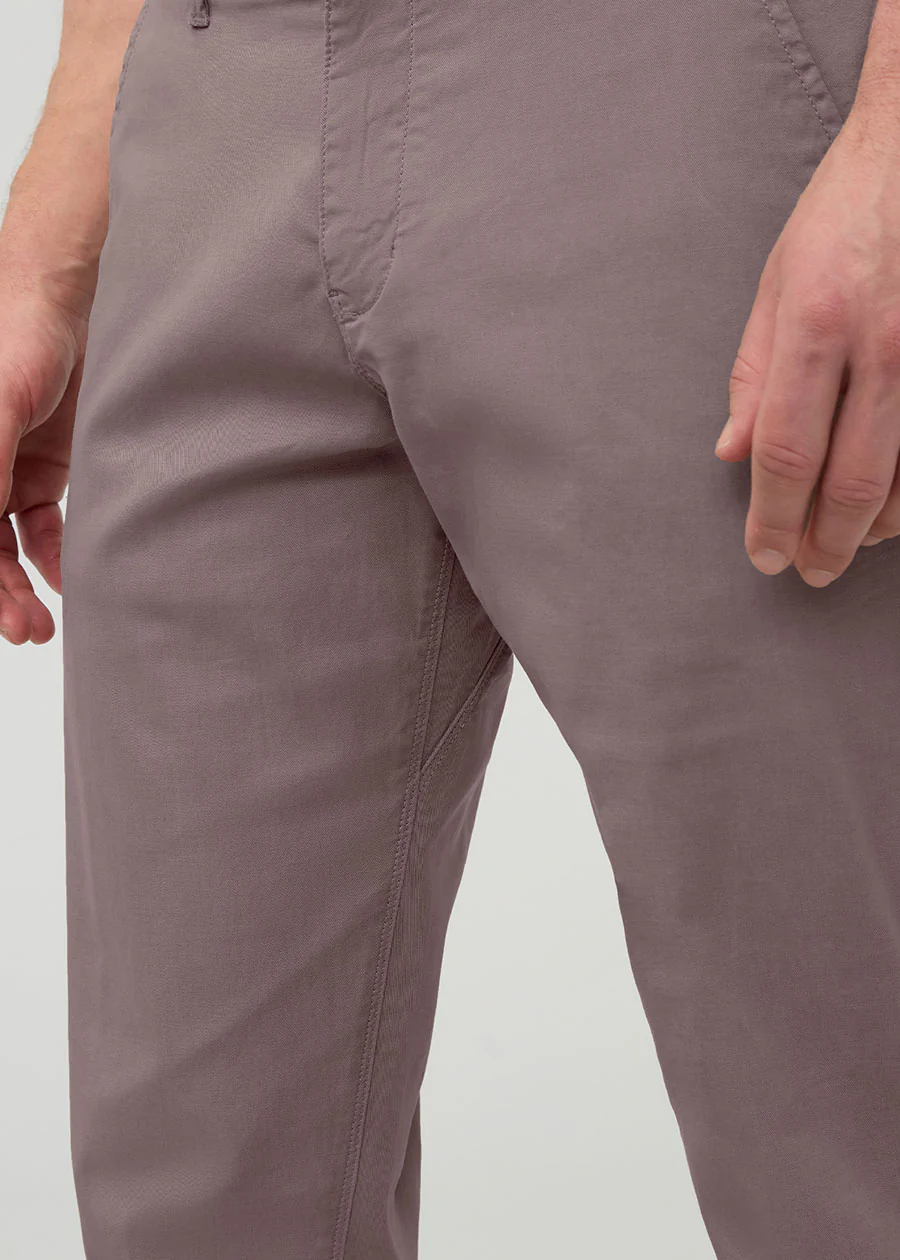 Live Lite Relaxed Taper Chino - Hazy Mauve - Image 7