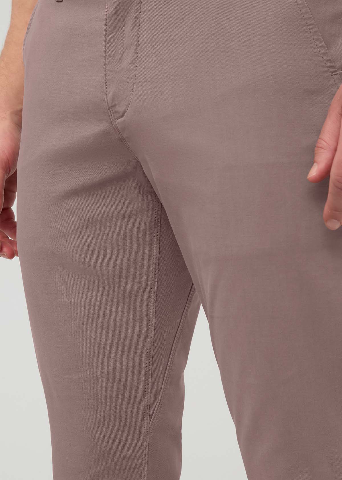 Live Lite Slim Straight Chino - Hazy Mauve - Image 4