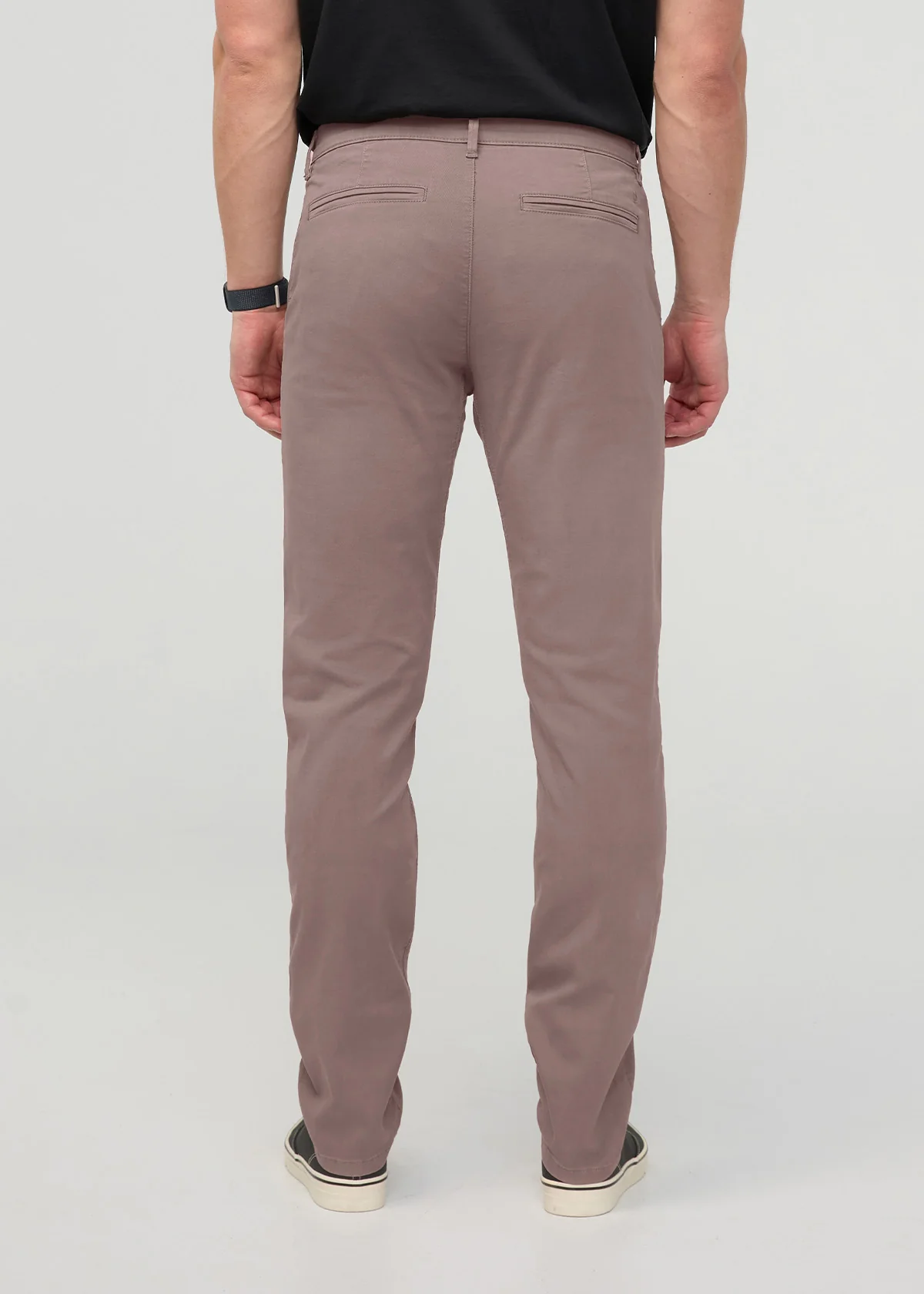 Live Lite Slim Straight Chino - Hazy Mauve - Image 5