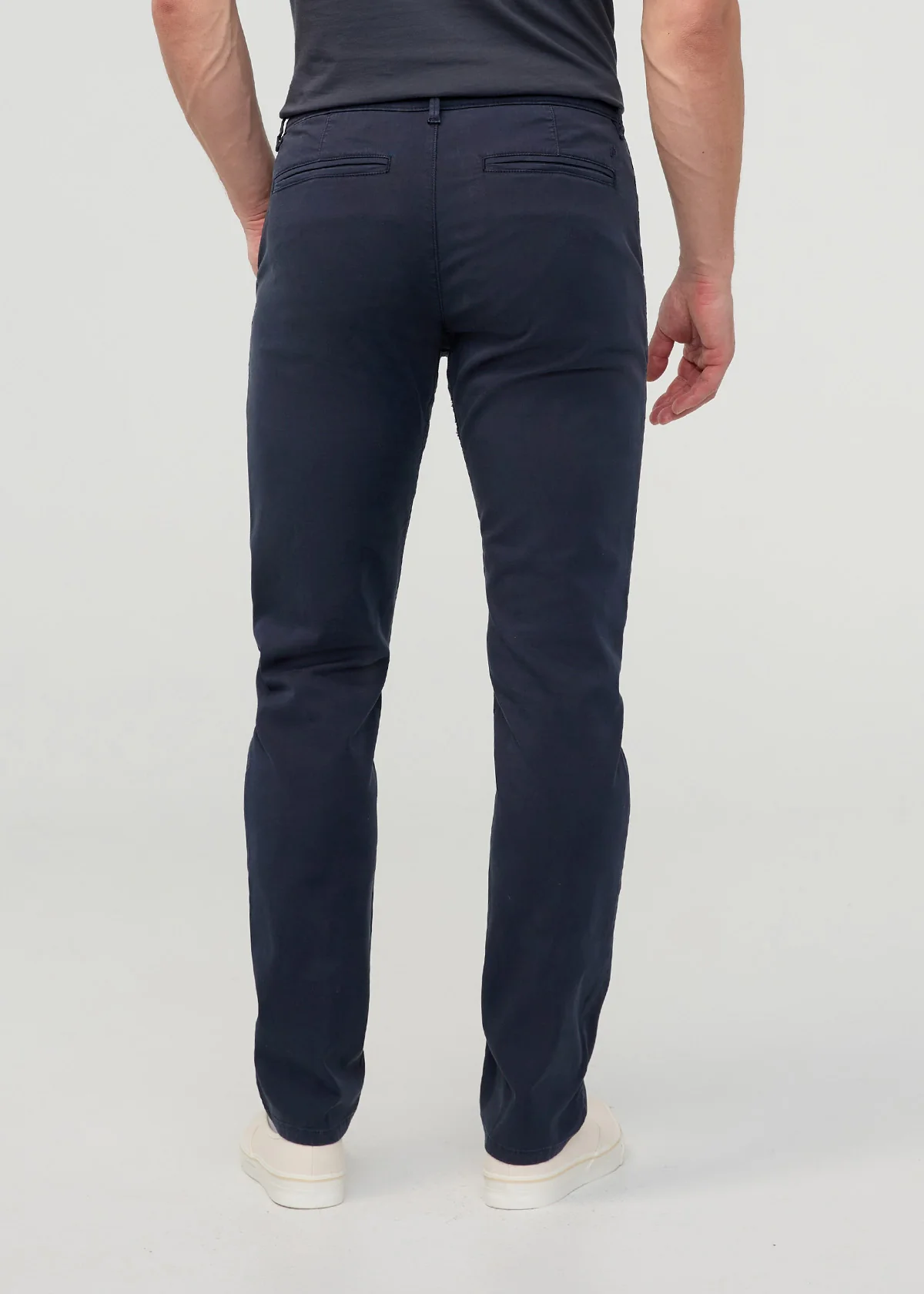 Live Lite Slim Straight Chino - Navy - Image 4