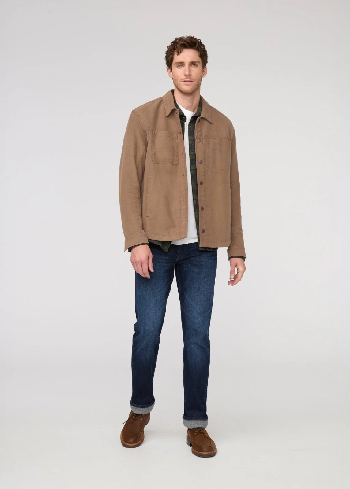 No Sweat Moleskin Jacket - Dark Walnut - Image 2