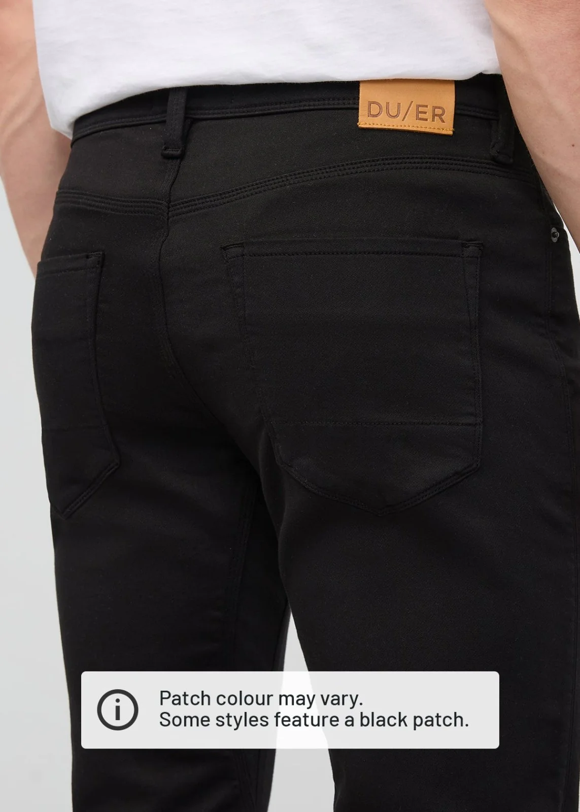 No Sweat Slim Straight - Black - Image 6