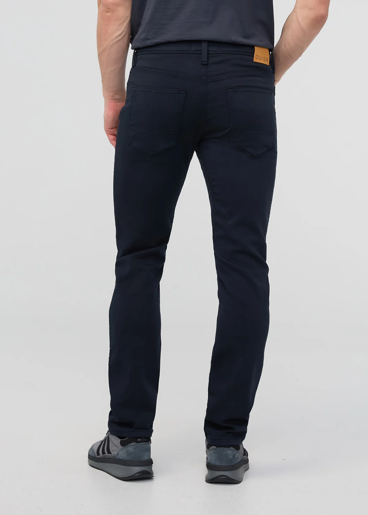 No Sweat Slim Straight - Navy - Image 4