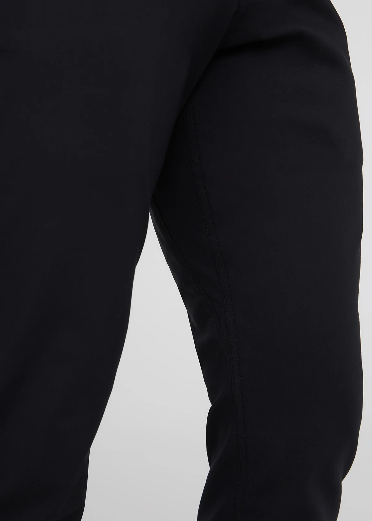 NuStretch Relaxed Taper Trouser - Black - Image 6