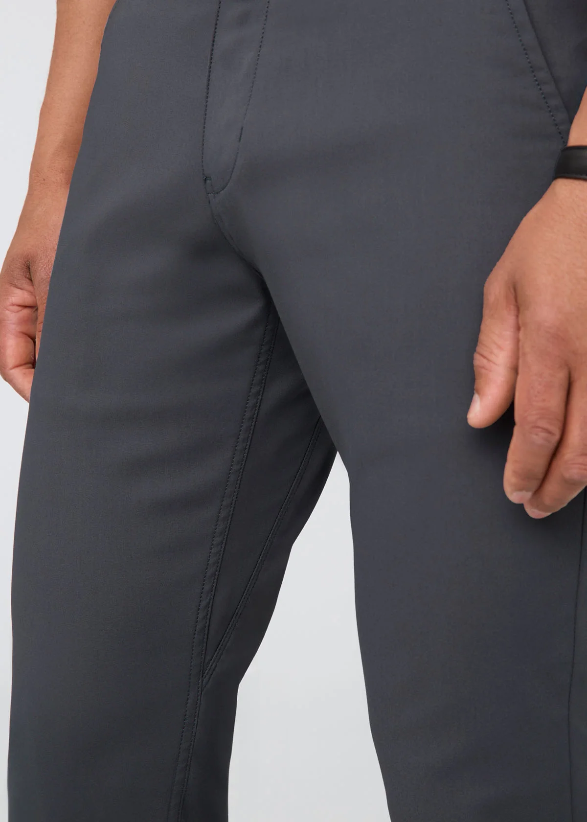 NuStretch Relaxed Taper Trouser - Charcoal - Image 6