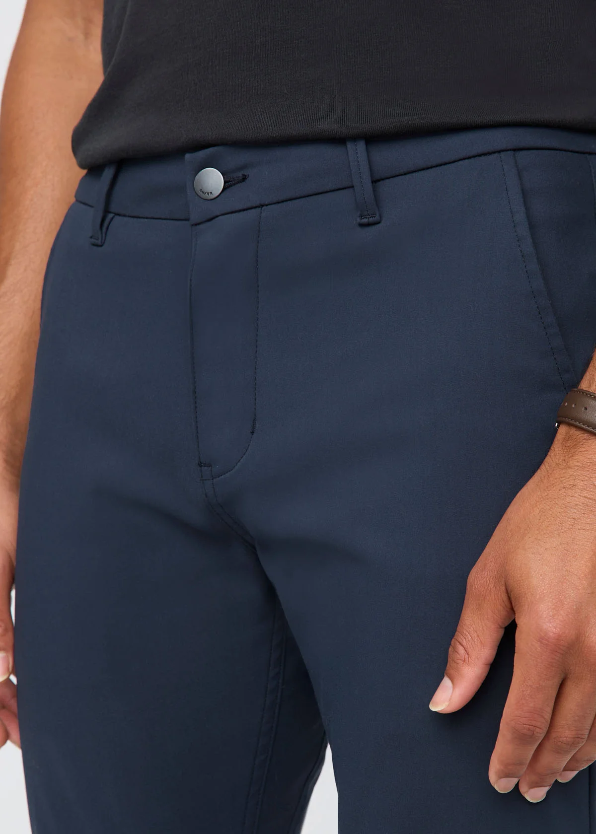 NuStretch Slim Straight Trouser - Navy - Image 5