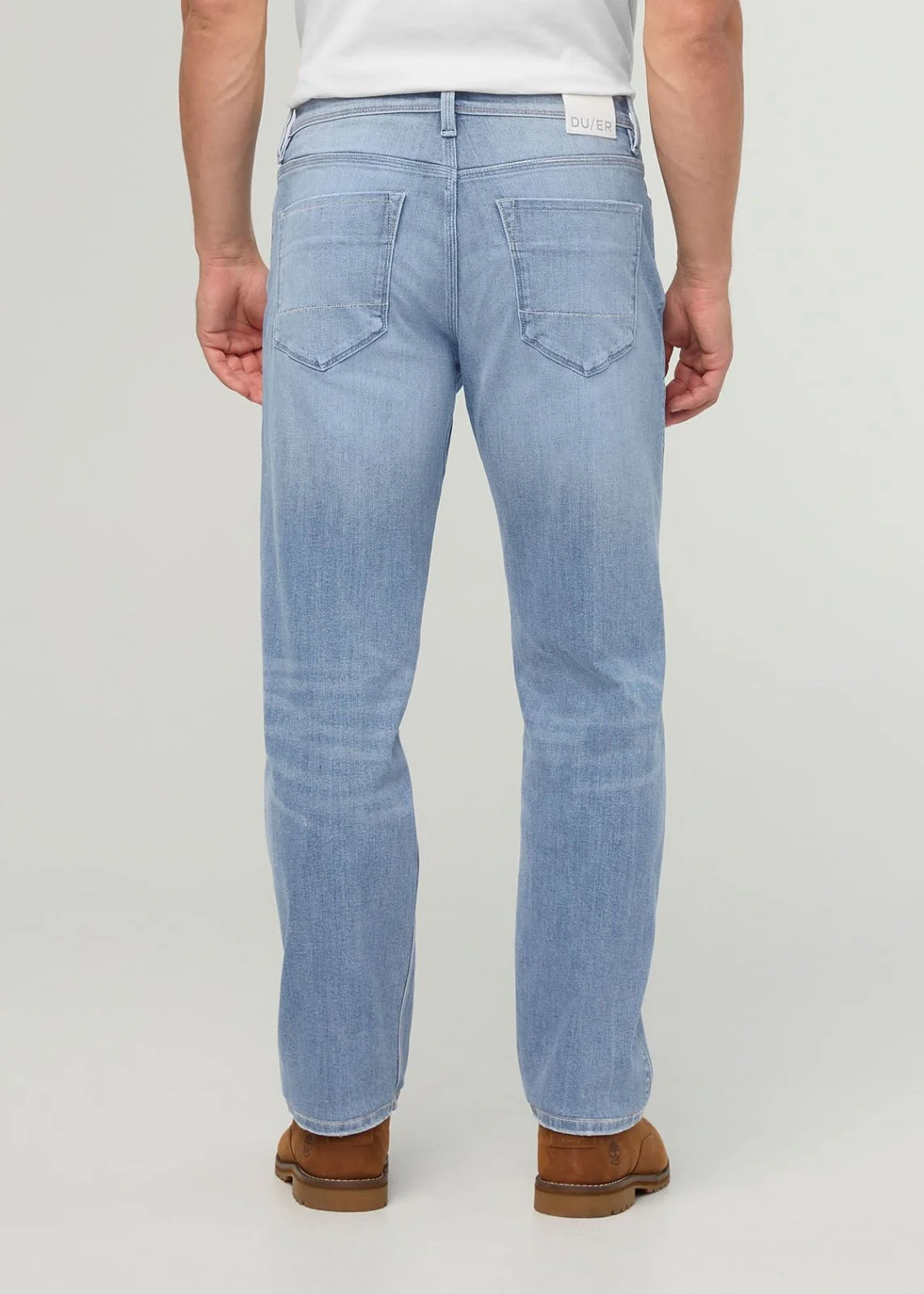 Performance Denim Lite Relaxed Straight - Breeze - Image 4