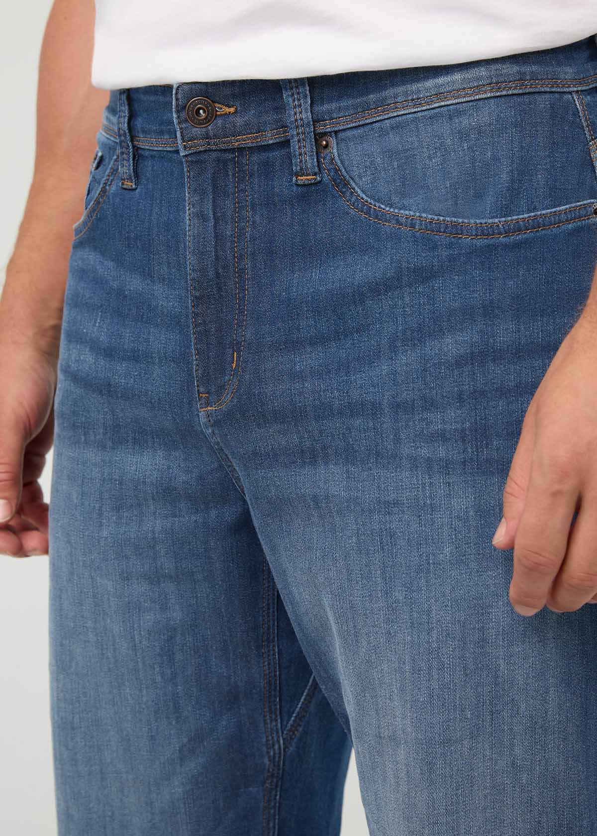 Performance Denim Lite Relaxed Straight - Undertow - Image 5