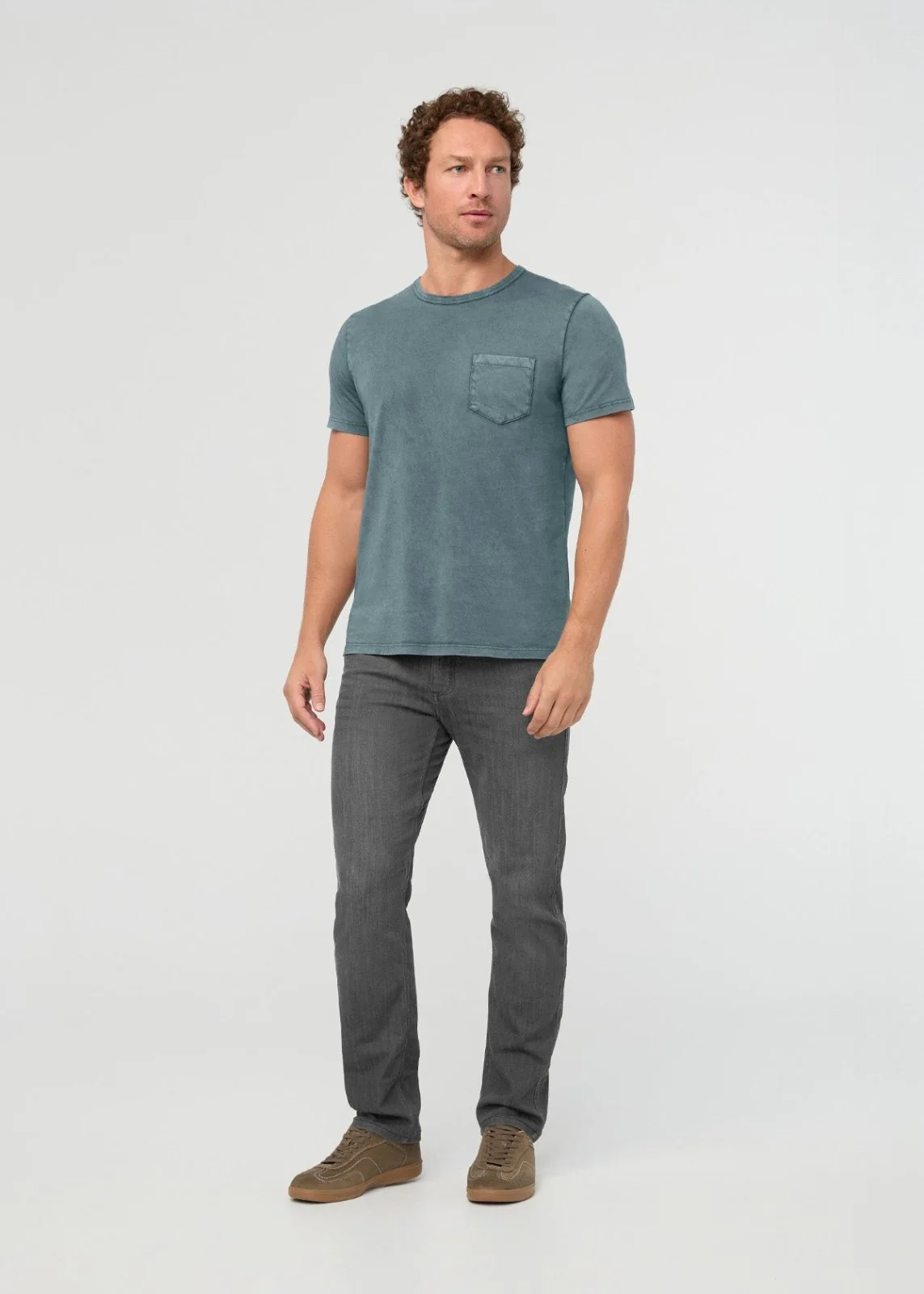 Performance Denim Lite Slim Straight - Echo