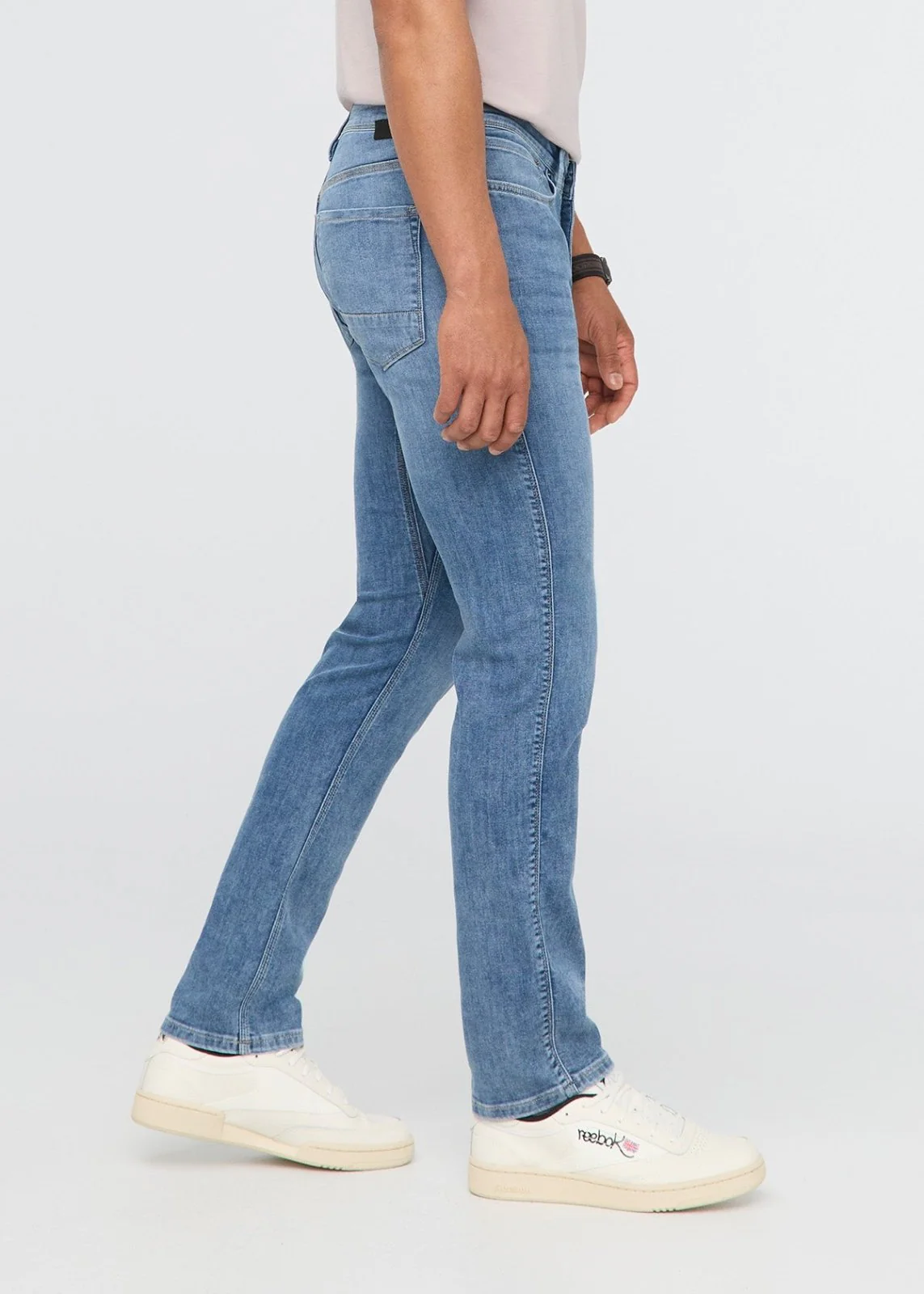 Performance Denim Lite Slim Straight - Slate Indigo - Image 3