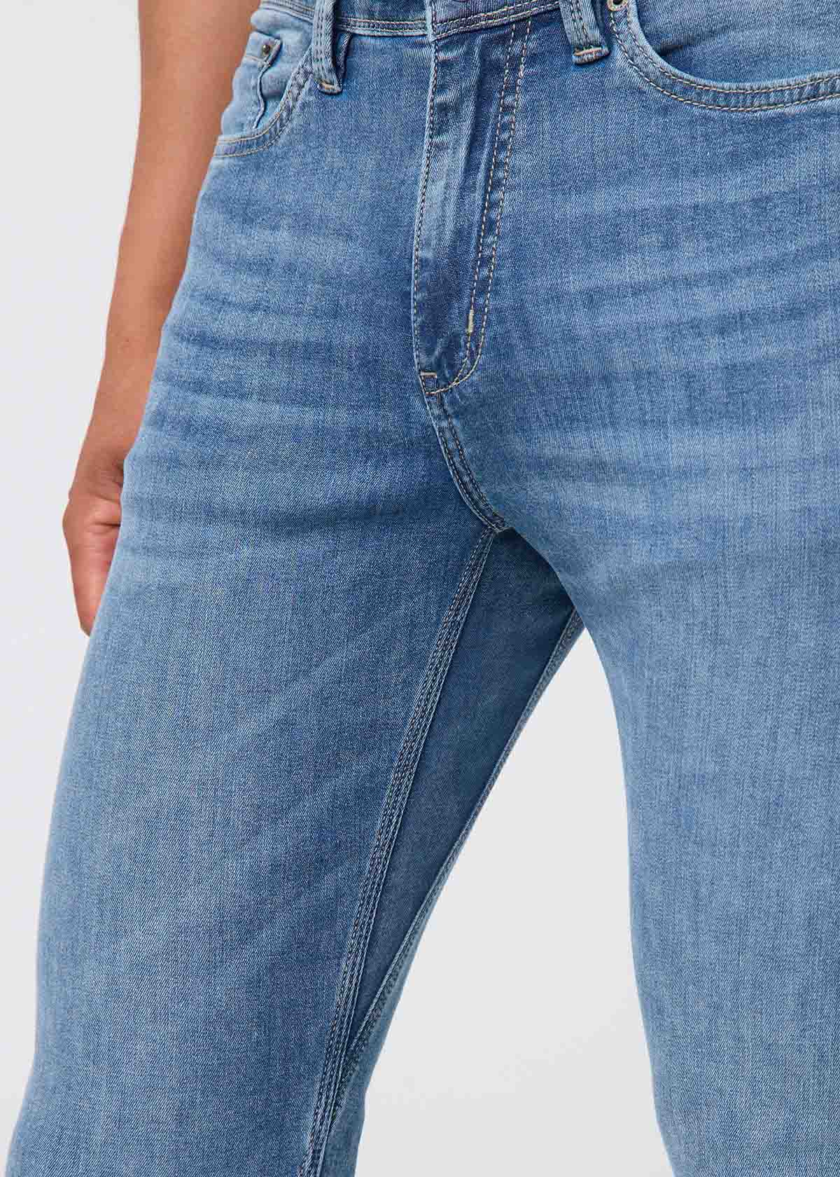 Performance Denim Lite Slim Straight - Slate Indigo - Image 6