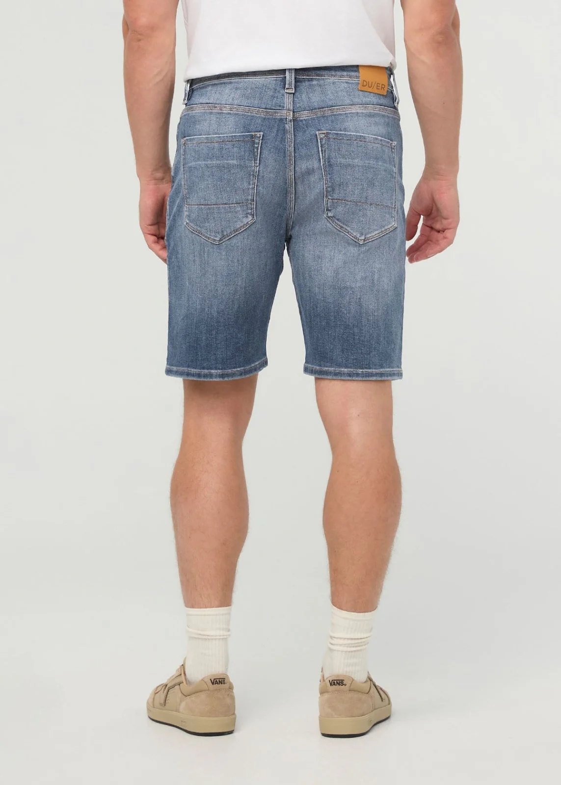 Performance Denim+ Relaxed Short - Vintage Indigo - Image 4
