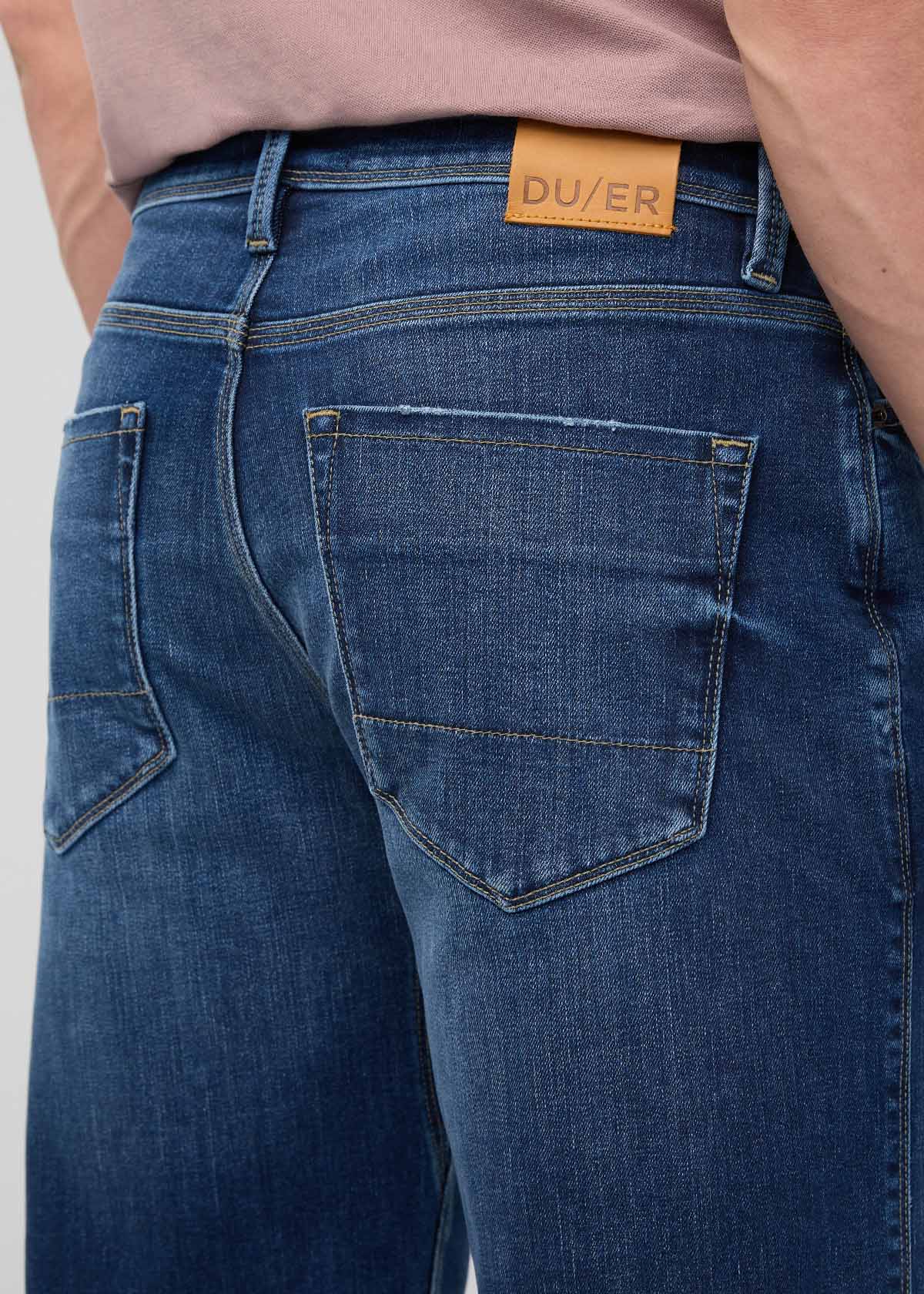 Performance Denim+ Relaxed Straight - Prairie Indigo - Image 6
