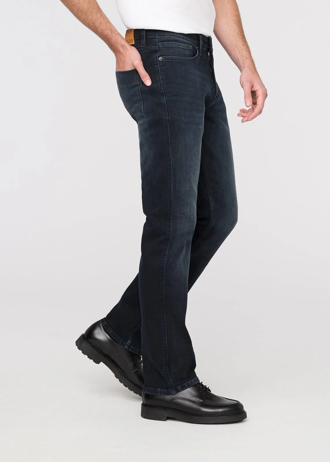 Performance Denim+ Slim Straight - Carbon Stone - Image 3