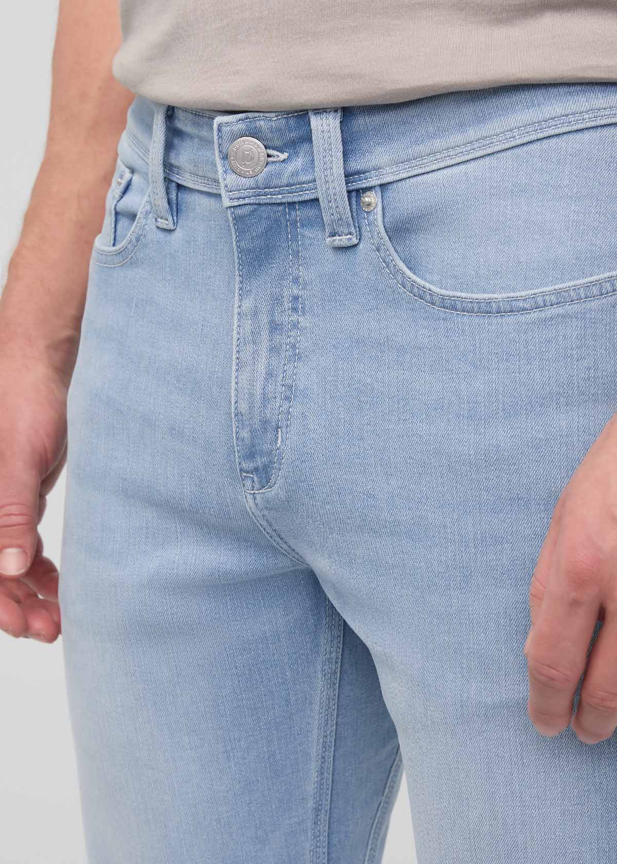 Performance Denim+ Slim Straight - Lunar Blue - Image 5