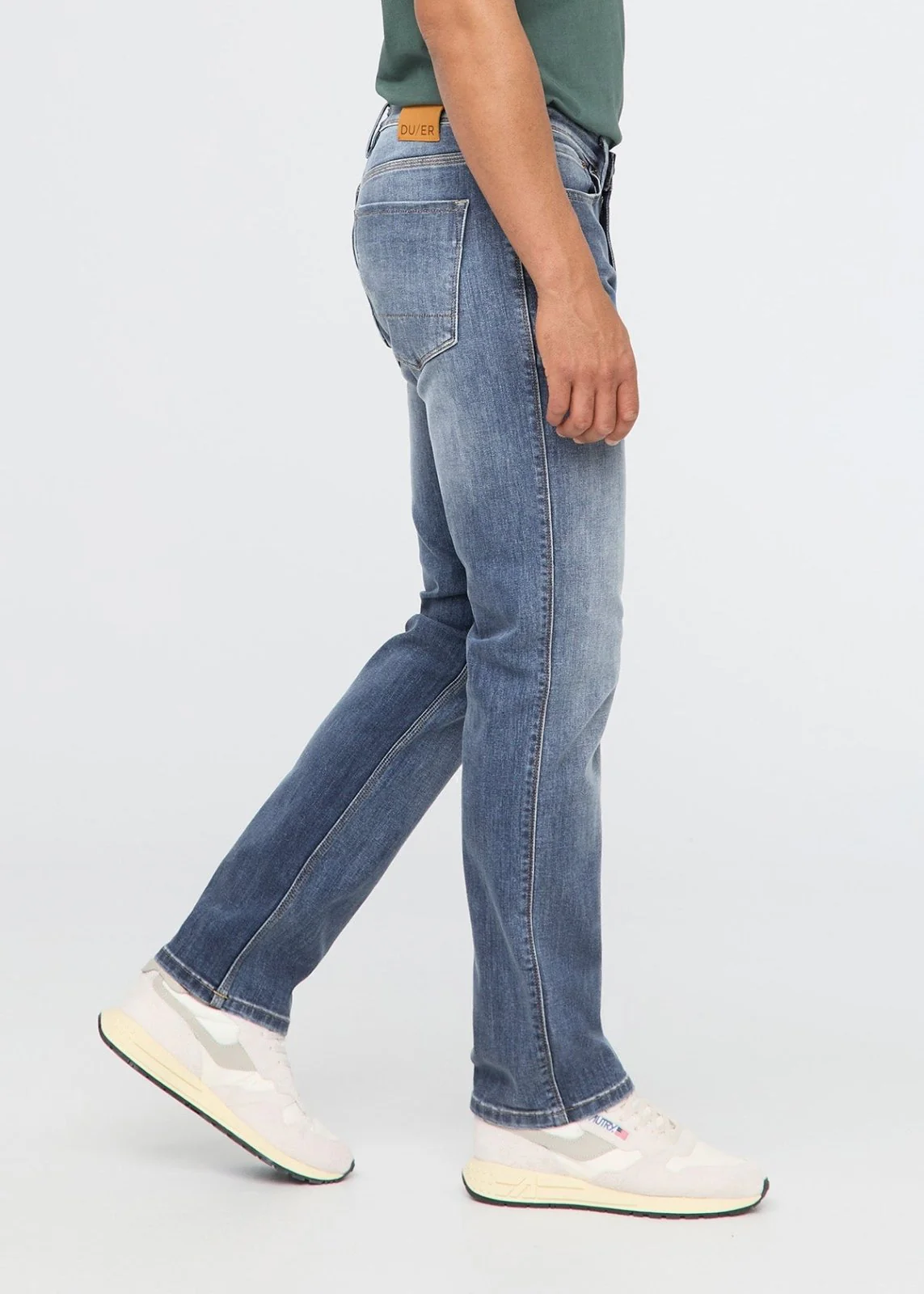 Performance Denim+ Straight - Vintage Indigo - Image 3
