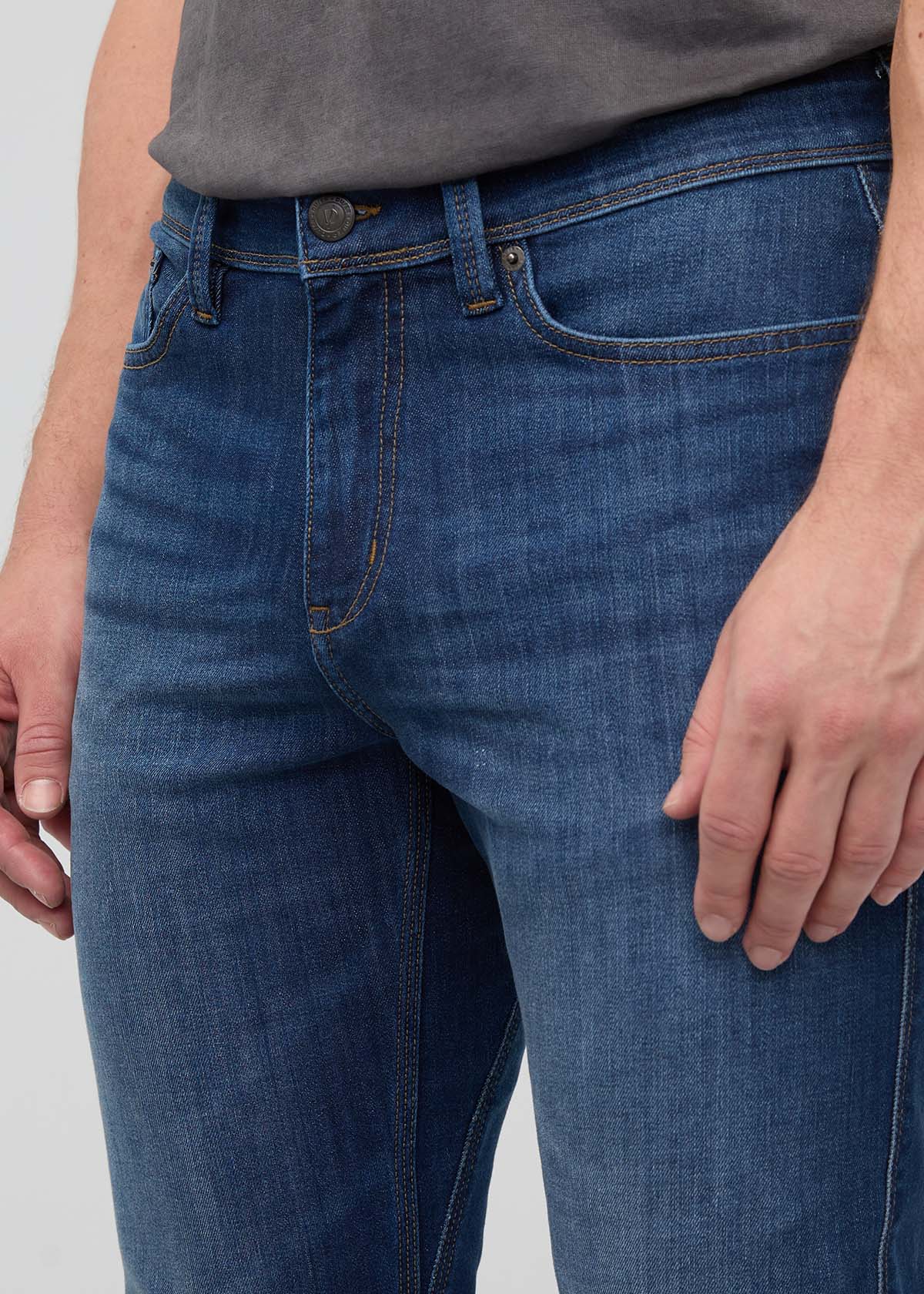 Performance Denim Slim Straight - Ocean Swell - Image 5