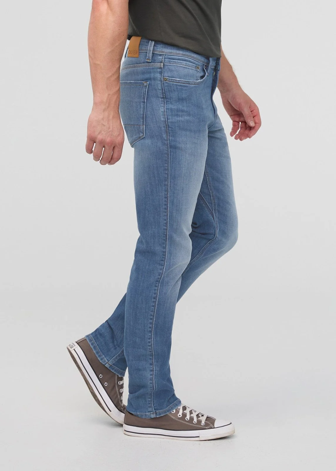Performance Denim Slim Straight - Vintage Cascade - Image 3