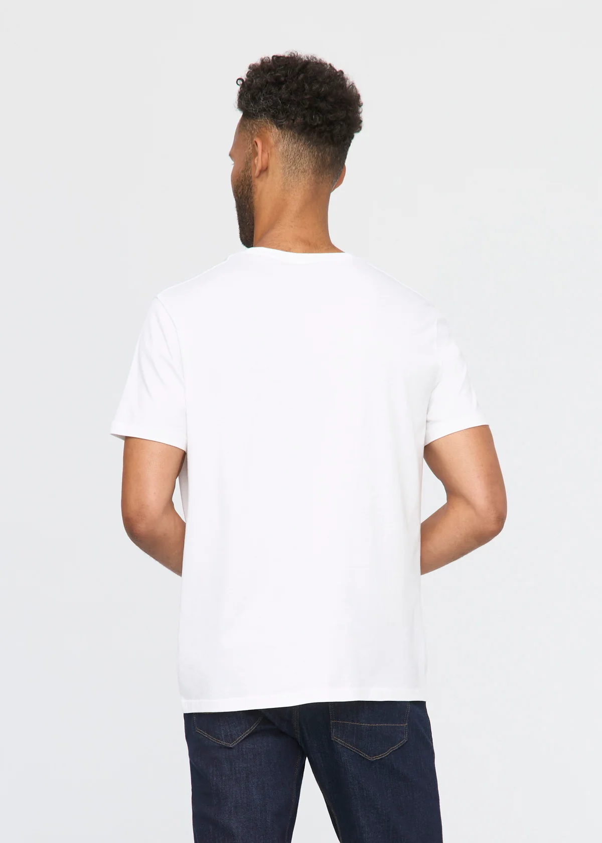 PurePima Only Tee - White - Image 3