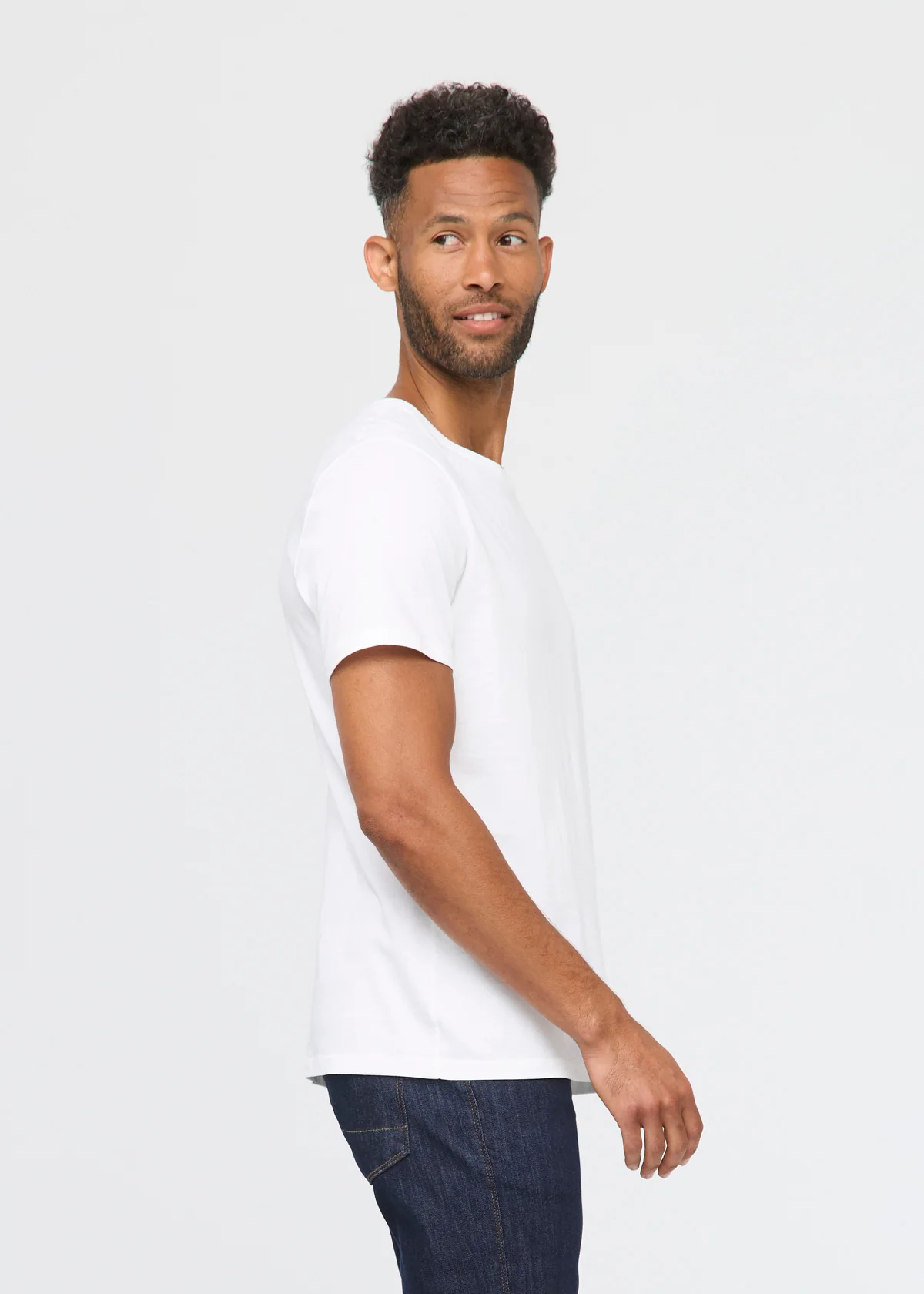 PurePima Only Tee - White - Image 5