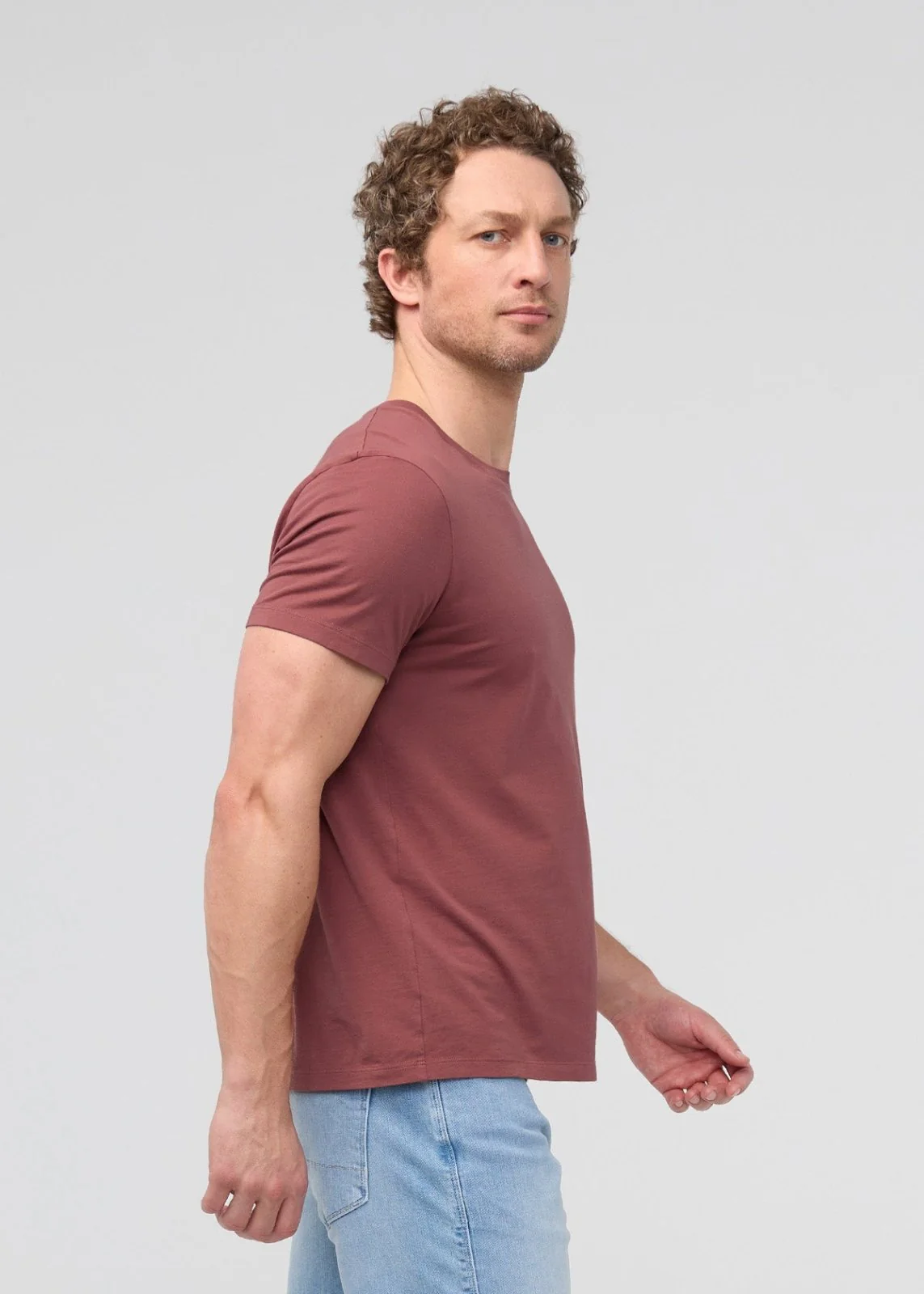 PurePima Only Tee - Red Clay - Image 3