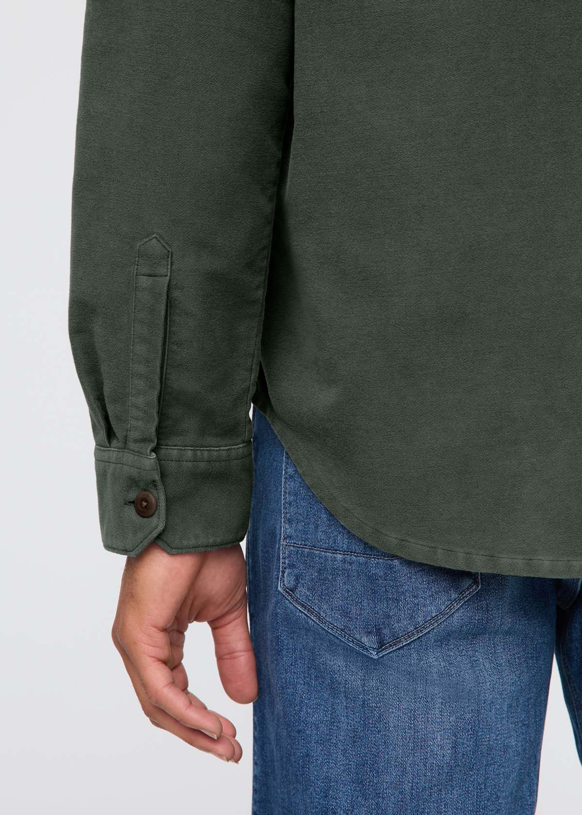 No Sweat Moleskin Shirt - Peat - Image 6