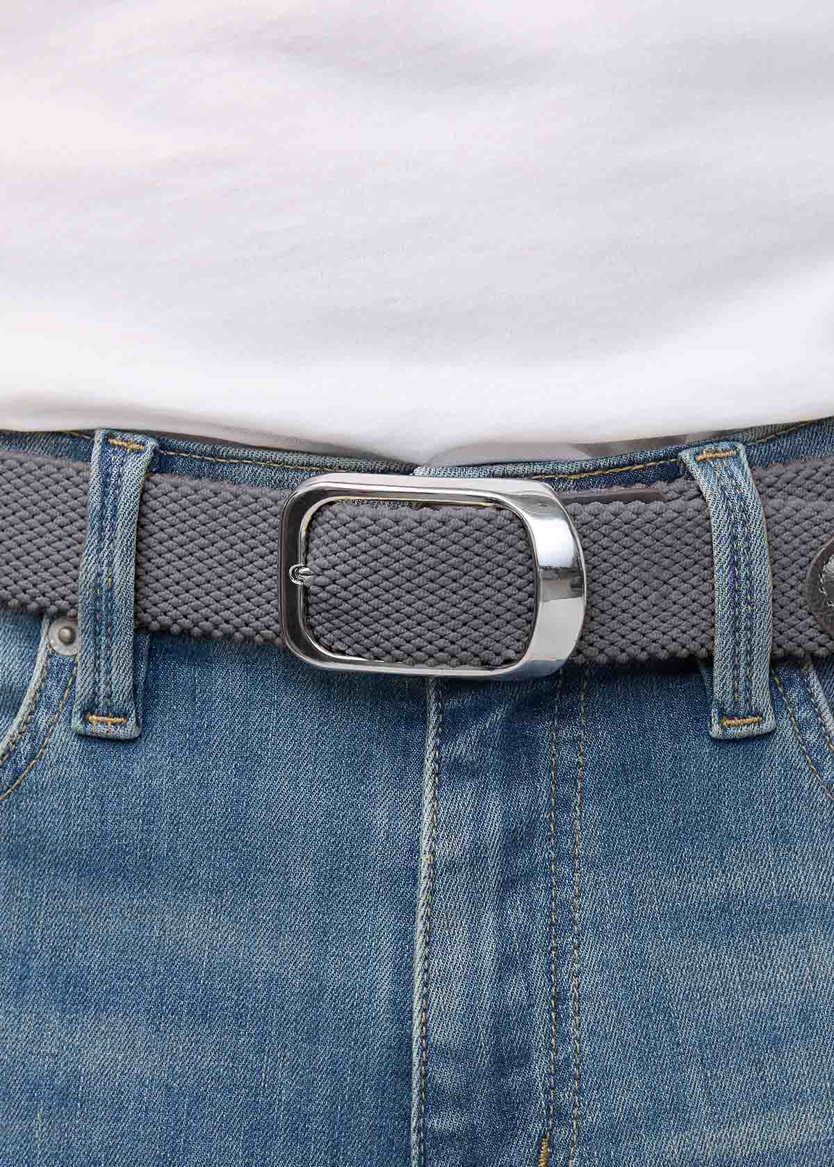 Performance Stretch Belt - Tonal Grey - Image 2