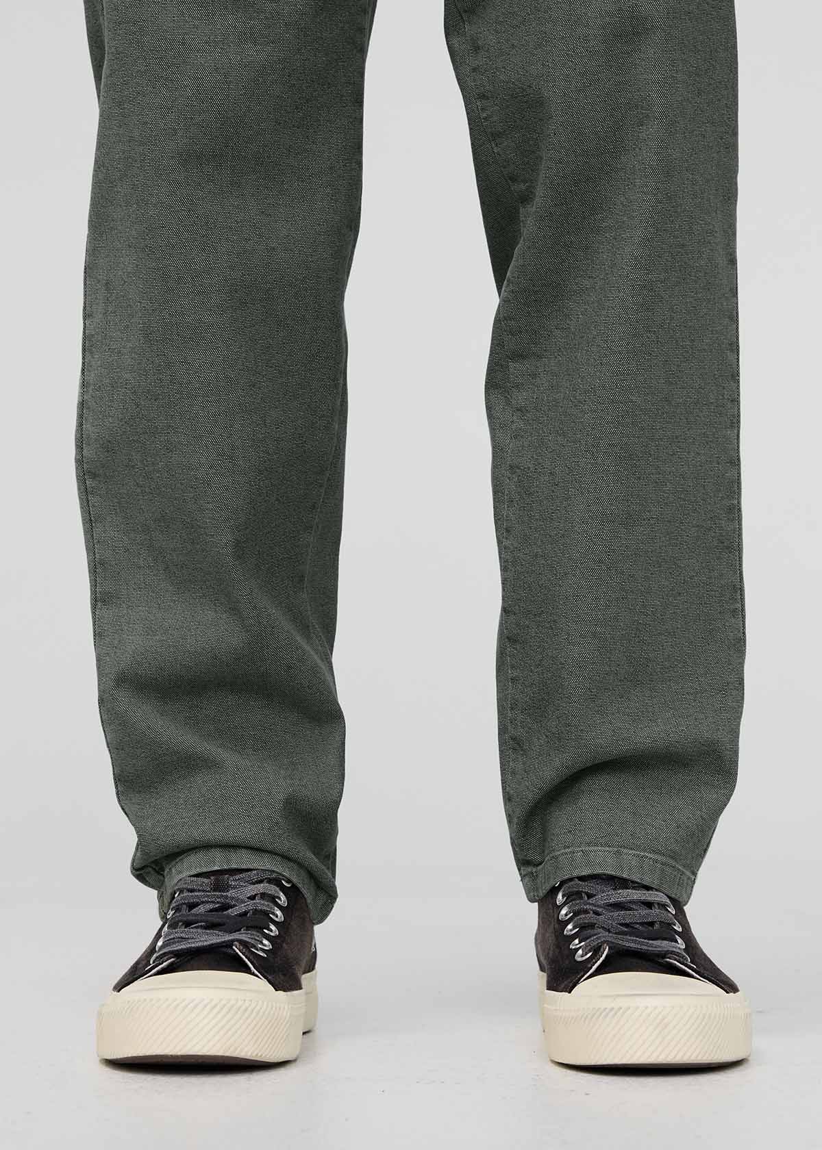 Stretch Canvas Relaxed Straight Chino - Black Spruce - Image 8