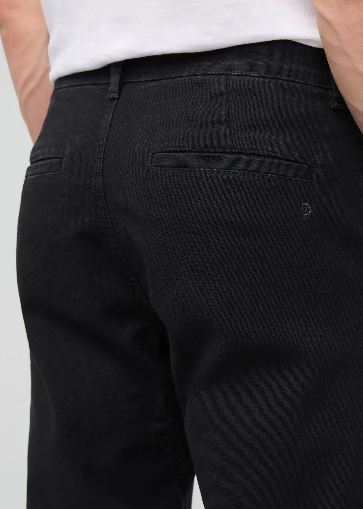 Stretch Canvas Relaxed Straight Chino - Onyx - Image 7