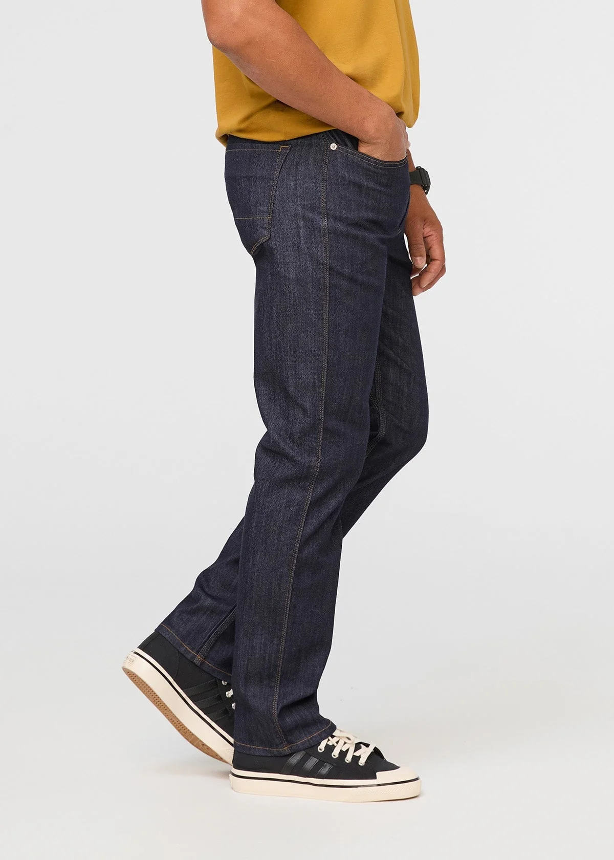 Performance Denim Athletic Straight - Heritage Rinse - Image 3