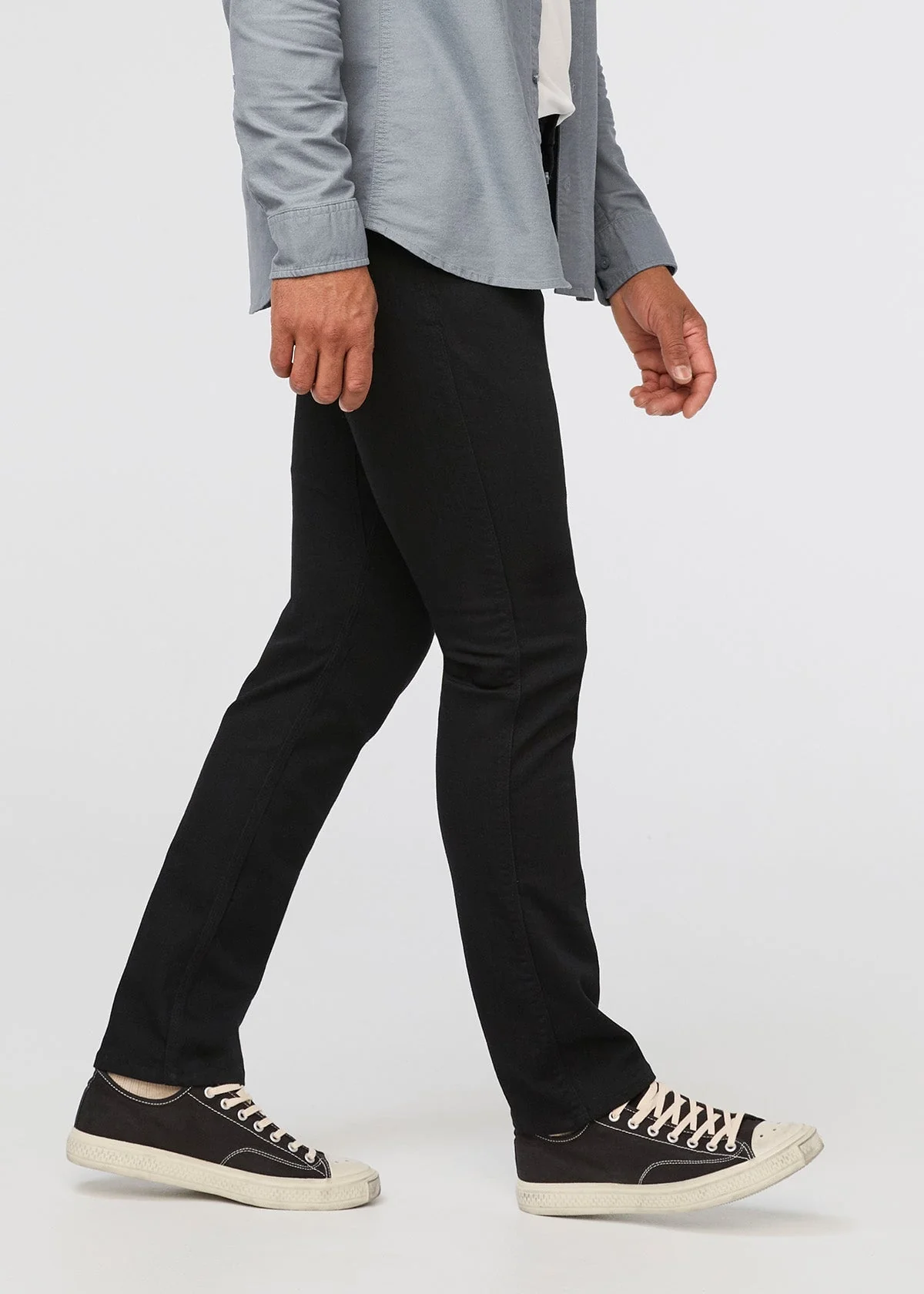 Performance Denim Relaxed Taper - Black - Image 3