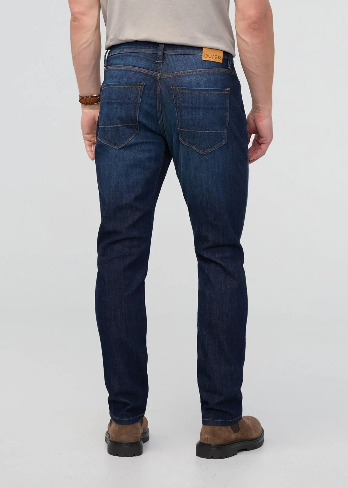 Performance Denim Relaxed Taper - Marina Blue - Image 4