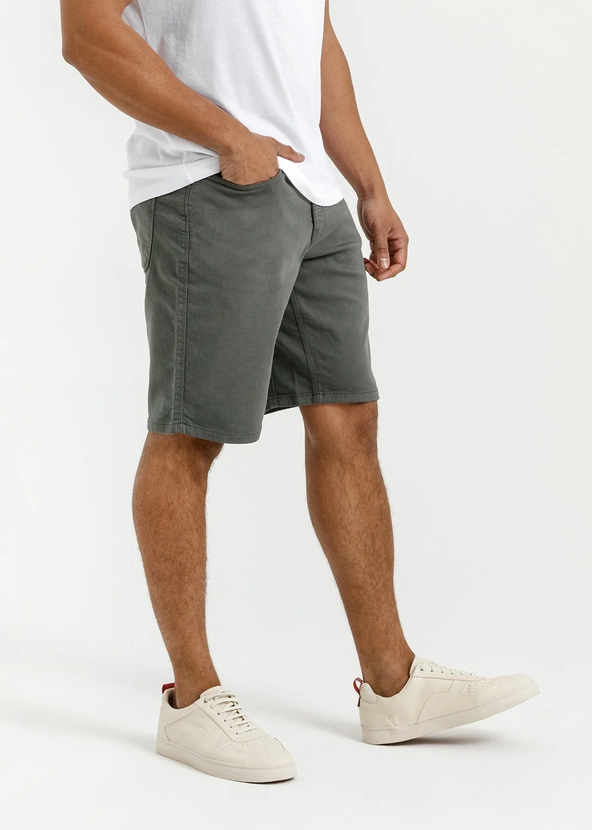 No Sweat Short Relaxed - Gull - Image 5