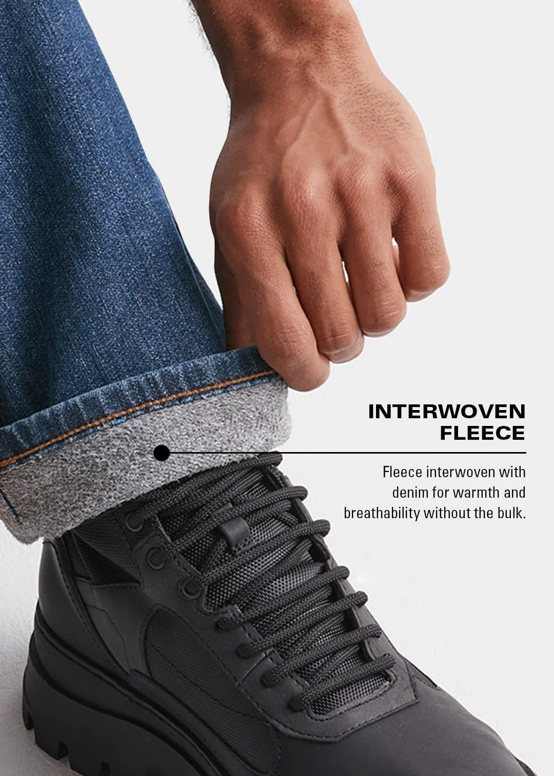 Tech Fleece Denim Relaxed Taper - Dark Indigo - Image 5