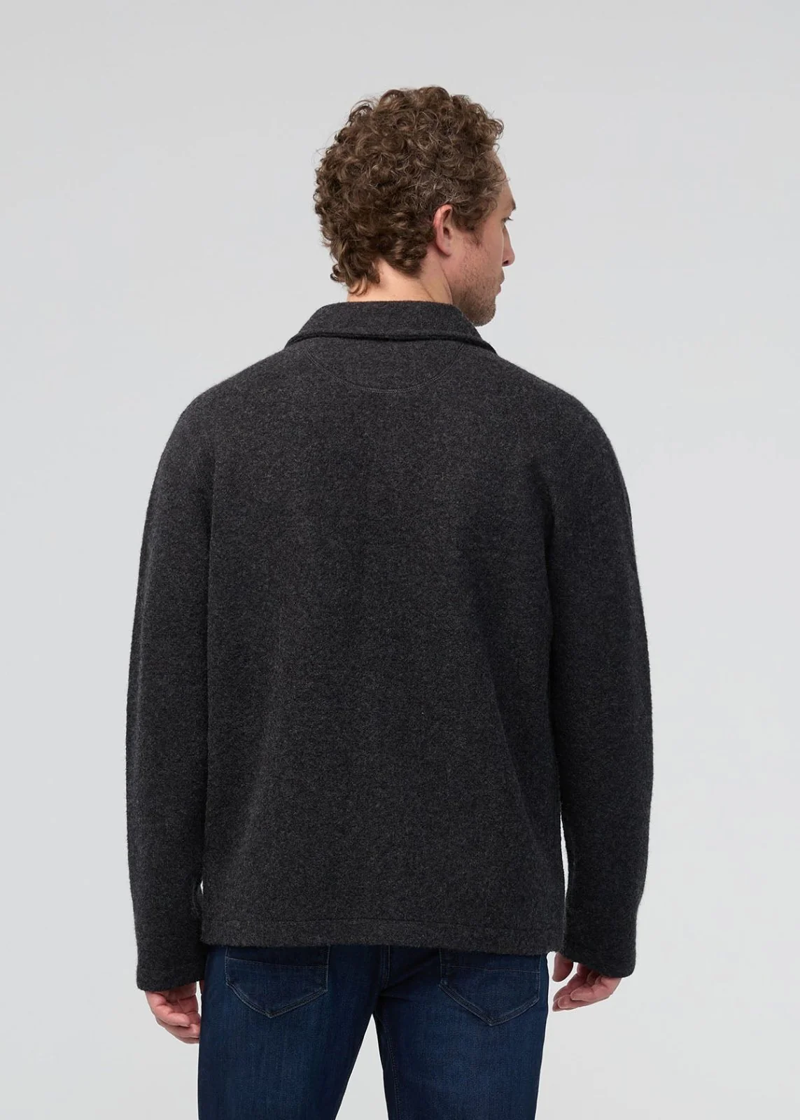 ThermaSoft Merino Field Shirt - Heather Charcoal - Image 4