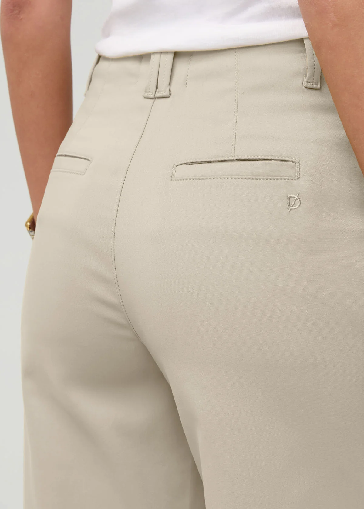 NuStretch High Rise Trouser - Sandstone - Image 6