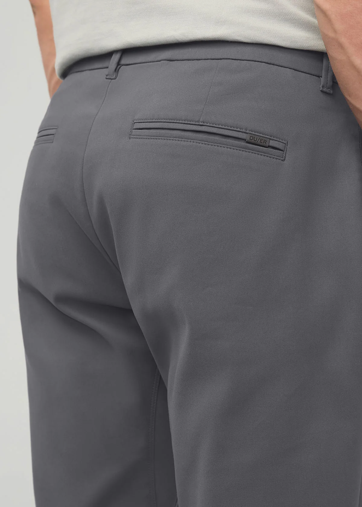 NuStretch Relaxed Taper Trouser - River Rock - Image 6