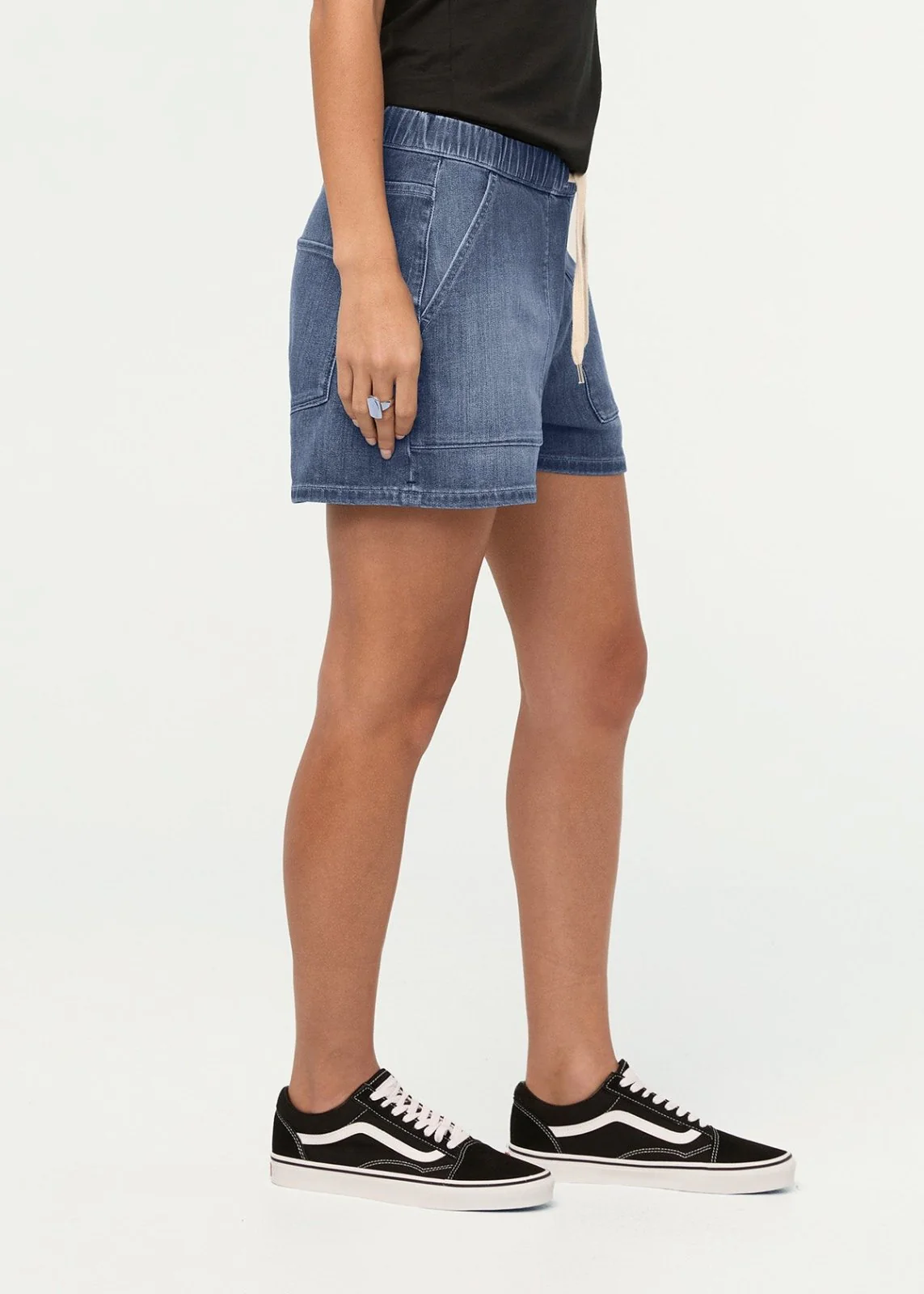 Performance Denim Harbour Short - Seaside Blue - Image 3