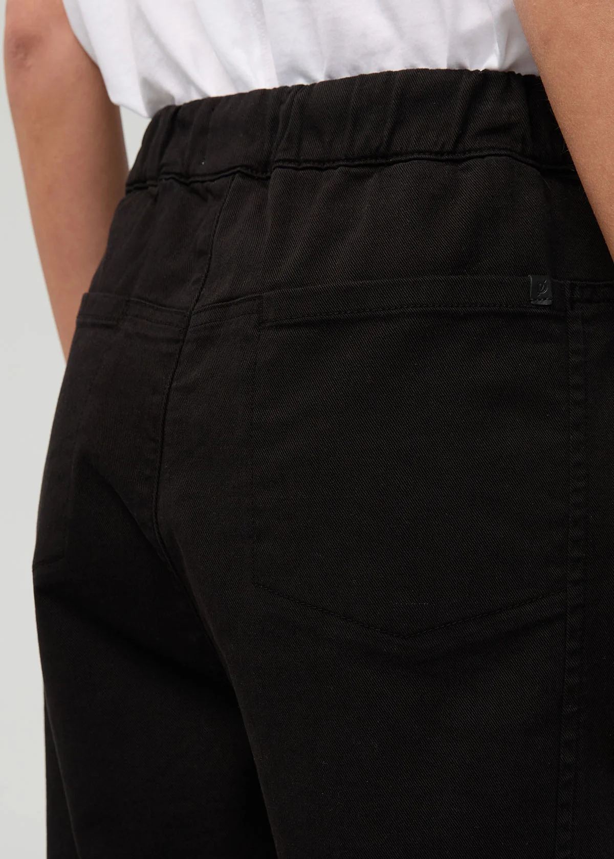 FlexTwill Barrel Pull On Pant - Black - Image 6