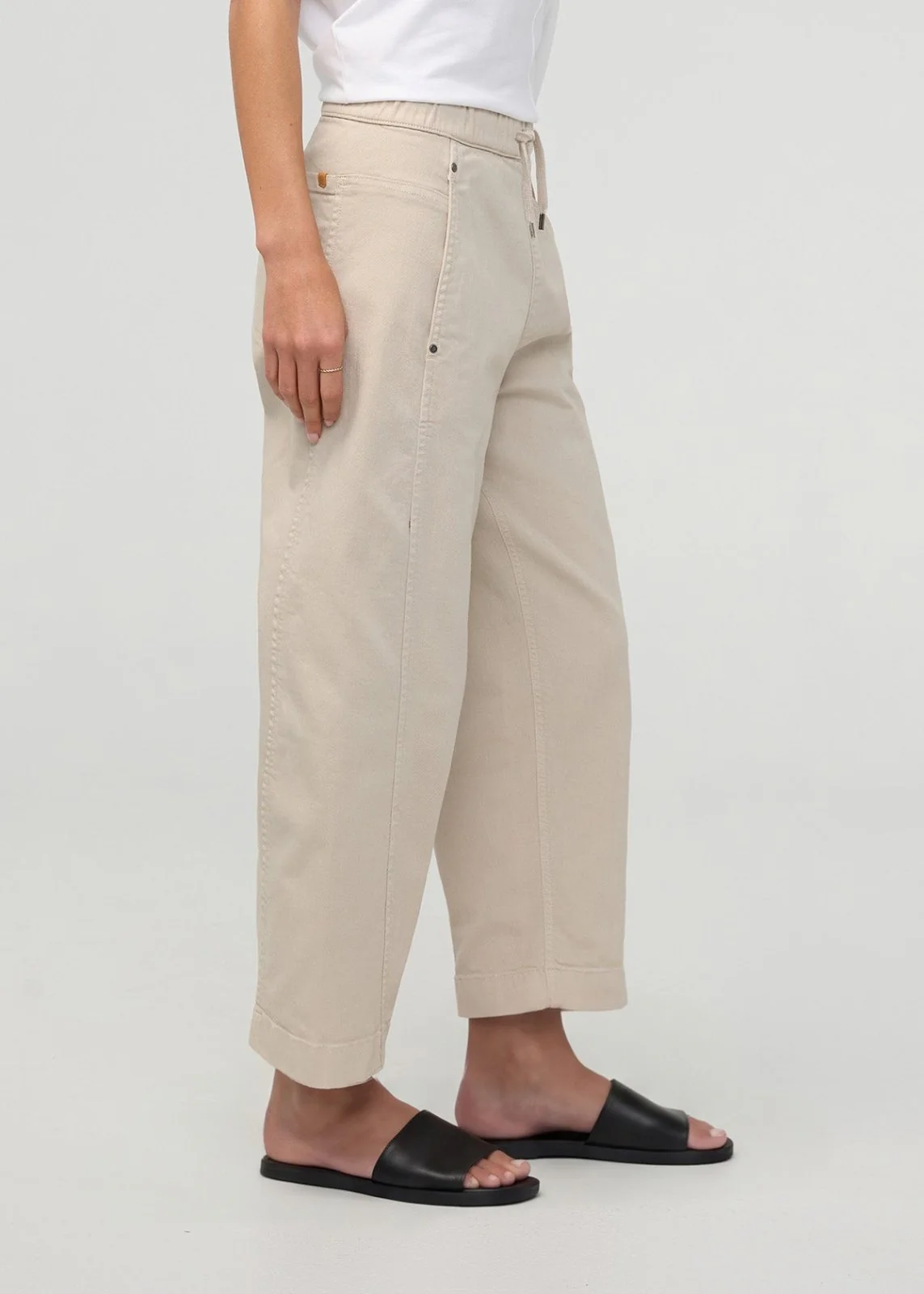FlexTwill Barrel Pull On Pant - Sandstone - Image 3