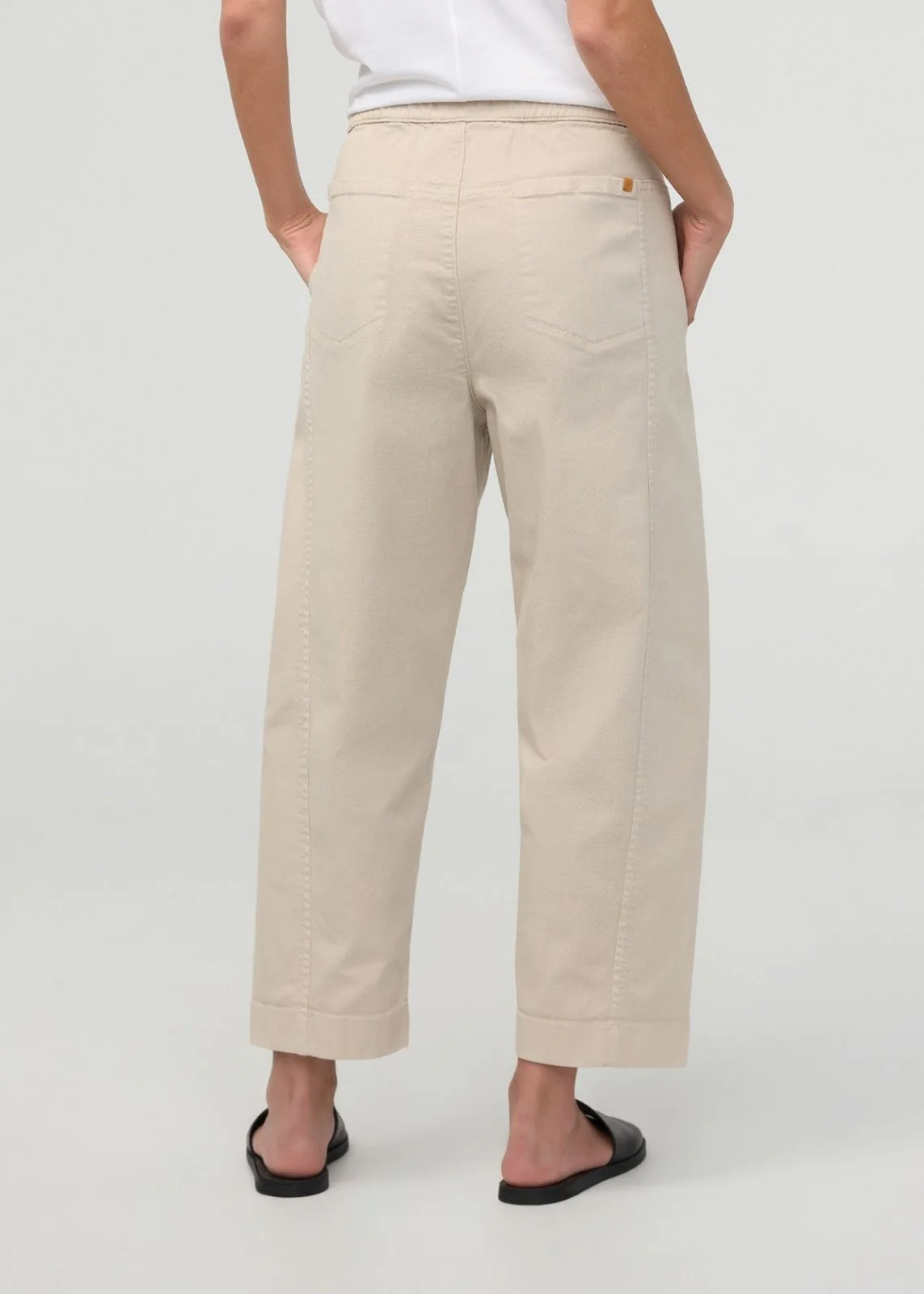 FlexTwill Barrel Pull On Pant - Sandstone - Image 4