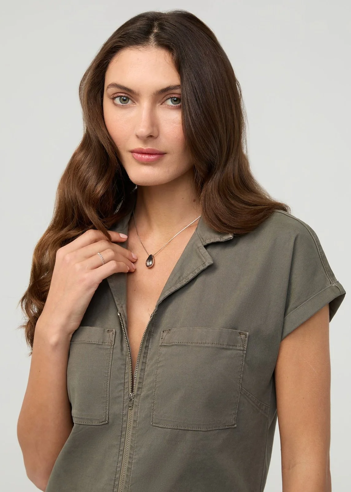 Live Lite Boiler Suit - Thyme - Image 3