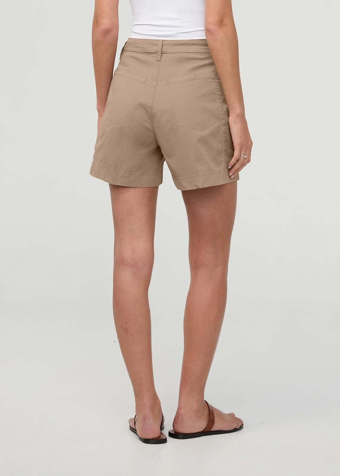 Live Lite High Rise Short - Desert Tan - Image 4